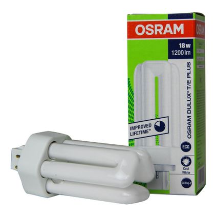 Osram Dulux T/E Plus 18W 840 | Koel Wit - 4-Pin