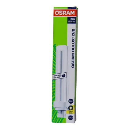 Osram Dulux D/E 26W 830 | Warm Wit - 4-Pin 3