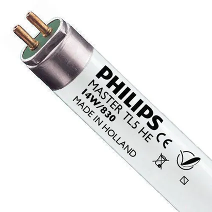 Philips MASTER TL5 HE 14W - 830 Warm Wit | 55cm 2
