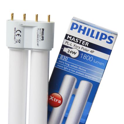 Philips MASTER PL-L Xtra Polar 24W - 830 Blanc Chaud | 4 Pin
