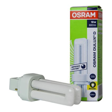 Osram Dulux D 10W 827 | Blanc Très Chaud - 2-Pins