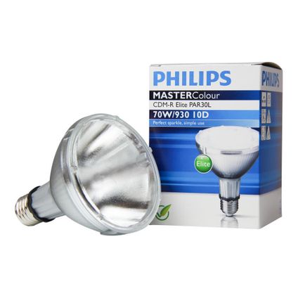 Philips MASTERColour E27 CDM-R Elite PAR30L 70W 10D - 930 Warm Wit | Beste Kleurweergave