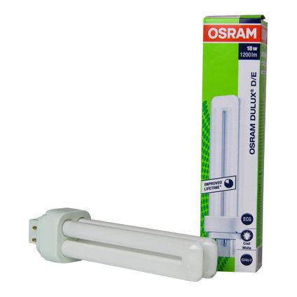 Osram Dulux D/E 18W 840 | Koel Wit - 4-Pin