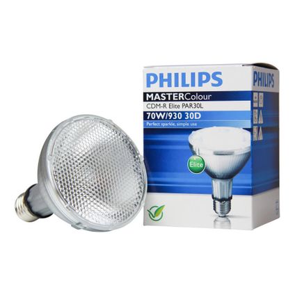 Philips MASTERColour E27 CDM-R Elite PAR30L 70W 30D - 930 Warm Wit | Beste Kleurweergave