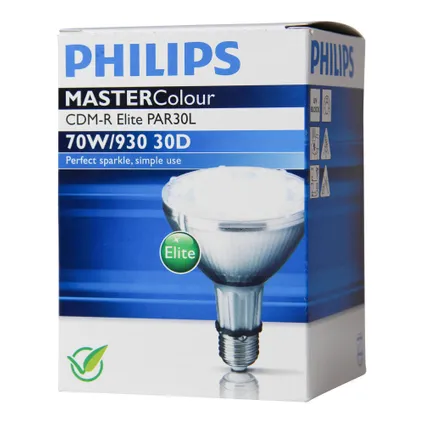 Philips MASTERColour E27 CDM-R Elite PAR30L 70W 30D - 930 Warm Wit | Beste Kleurweergave 3