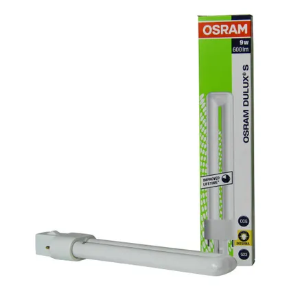 Osram Dulux S 9W 827 | Zeer Warm Wit - 2-Pin 2