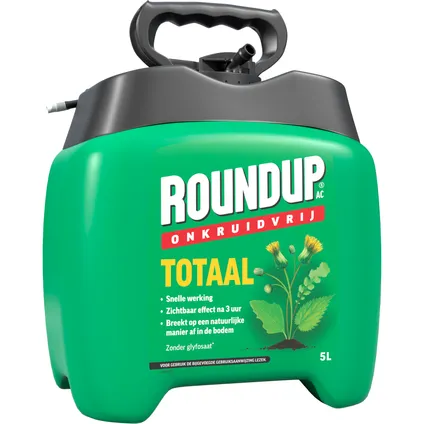 Roundup onkruidvrij Totaal 5L spray 2
