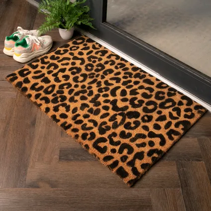 Artsy Mats Country Home - Paillasson léopard (90 x 60cm) 2