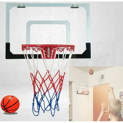 Pegasi - Mini basketbalbord Deur 45x30cm 4