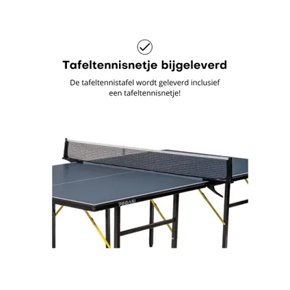 Table de tennis de table 75% pEgasi sport bleu intérieur 3