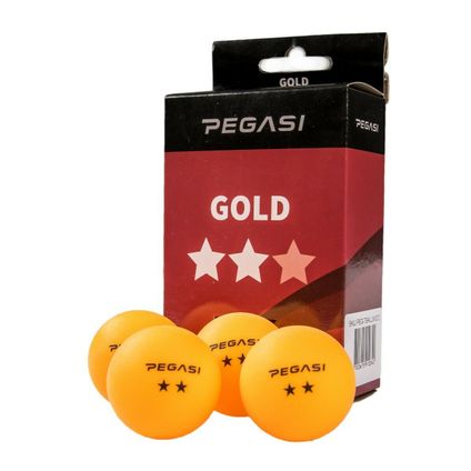 Pegasi - 2 ster pingpong ballen 6st. Oranje