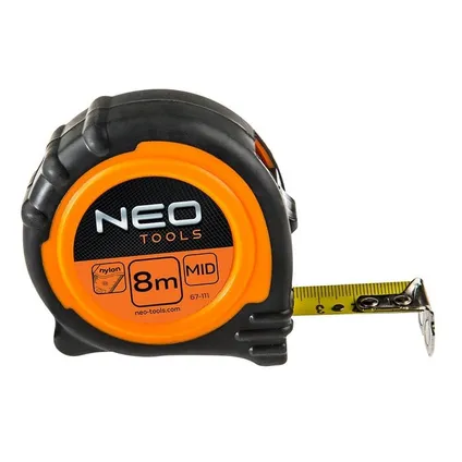 NEO-Tools Rolmaat magnetisch 8m 2