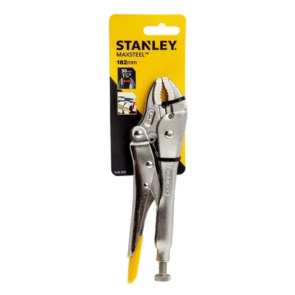 Pince autobloquante Stanley à mâchoires incurvées 0-30 mm (182 mm) 2