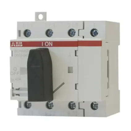 ABB Interrupteur principal 63A 4P - Gris 2