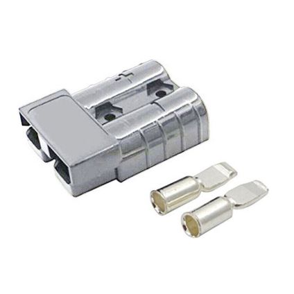 Anderson Plug Connector 6AWG - 50A/600V - Verzilverd