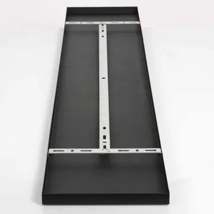 Ylumen plafondplaat 140 x 25cm - zonder gaten - zwart 3
