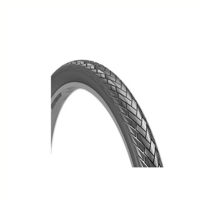 Buitenband: Rexway Serpiente (3,5mm anti-lek) Kleur: zwart met reflectie Maat: 20x1.75 ETRTO 47-406