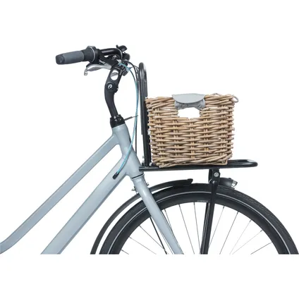 Basil Dorset fietsmand medium grijs 5