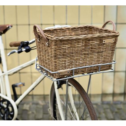 Basil Portland Classic - panier à vélo - avant - marron