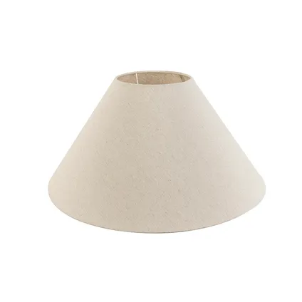 QAZQA Landelijke tafellamp met linnen kap beige 50 cm - Catnip 7