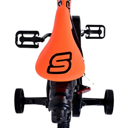 Volare Sportivo Children's Bike - Boys - 14 pouces - Neon orange Noir - deux freins à main 5