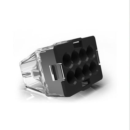 Conex Transparante mini lasklem 8-voudig - 0,5-2,5mm2 - CH2008M