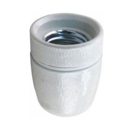 Douille en porcelaine Besli - M10 - E27 - Blanc