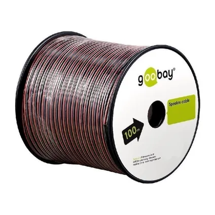 Goobay luidspreker kabel 2x1,50mm - 100m 2
