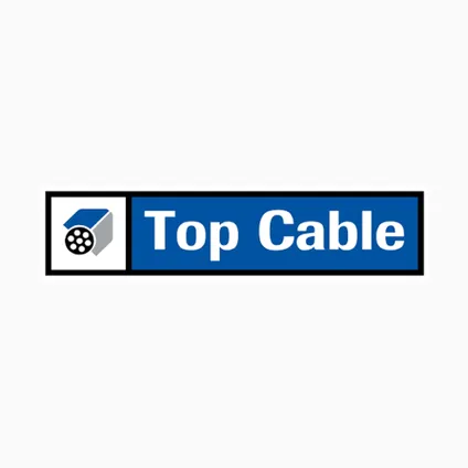 Câble de montage Topcable 6 mm - 90 degrés - Marron - 100 mètres 2