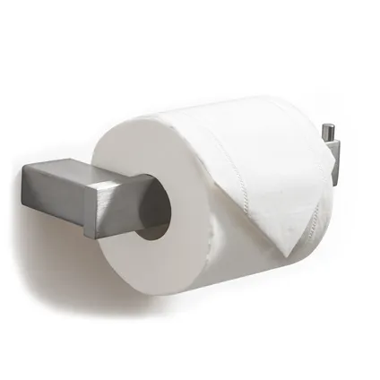 VDN Stainless Porte-rouleau de papier toilette Argent - Acier inoxydable 2