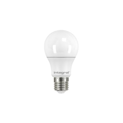 Dimbare E27 Standaard LED Lamp -Extra Warm Wit (2700K) -5.5 Watt, vervangt 40W Halogeen -Integral