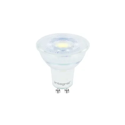 GU10 Spot LED Lamp -Koel Wit (4000K) -4.7 Watt, vervangt 50W Halogeen -Integral