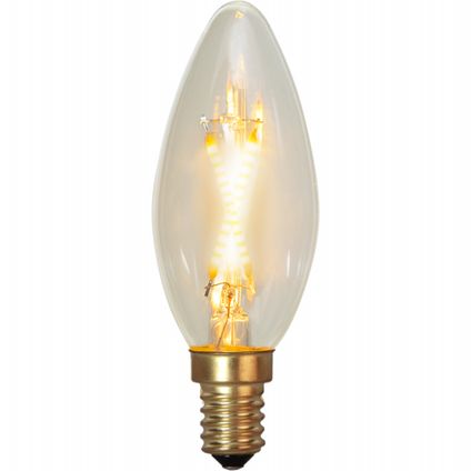 Kaarslamp - E14 - 0.5W - Super Warm Wit <2200K - Filament - Helder