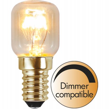 Kogellamp - E14 - 25W - Extra Warm Wit - 2700K - Dimbaar - Filament - Amber