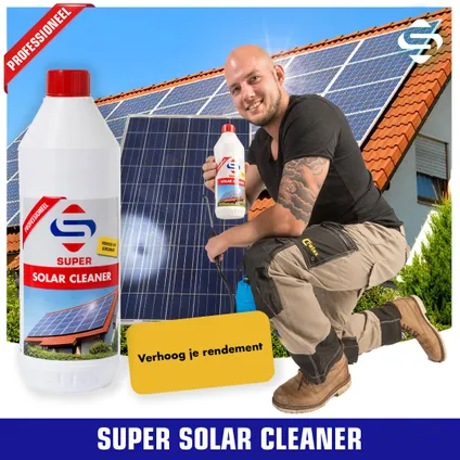 SuperCleaners Solar Zonnepanelen Cleaner 1L 2