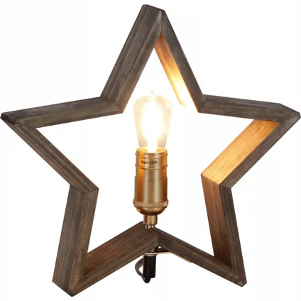 Druppel-Edison lamp - E14 - 1.9W - Super Warm Wit <2200K - Dimbaar - Filament - Rookglas 4