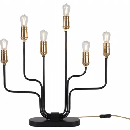Druppel-Edison lamp - E14 - 1.9W - Super Warm Wit <2200K - Dimbaar - Filament - Rookglas 5