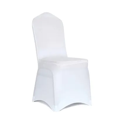 Housses de siège - Flokoo - 10 pièces - Blanc - Protégez vos chaises avec style 2