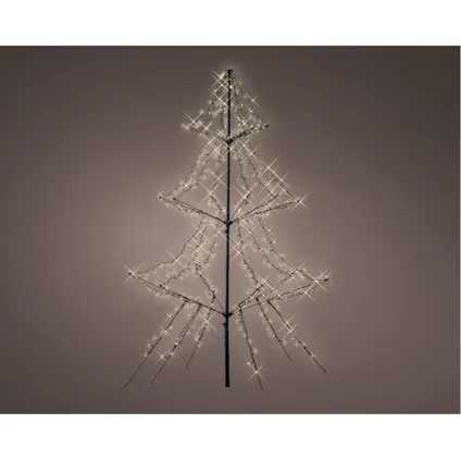 Lumineo Kerstverlichting figuur - kerstboom - LED - 200 cm 3