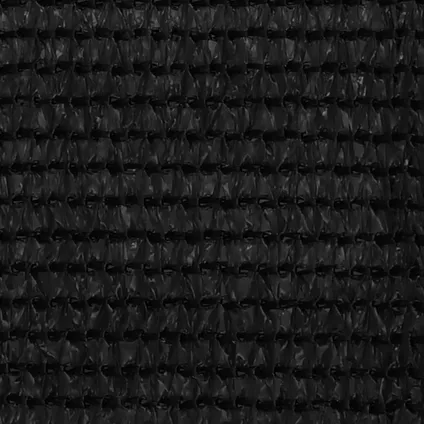 vidaXL Balkonscherm 75x300 cm HDPE zwart 3