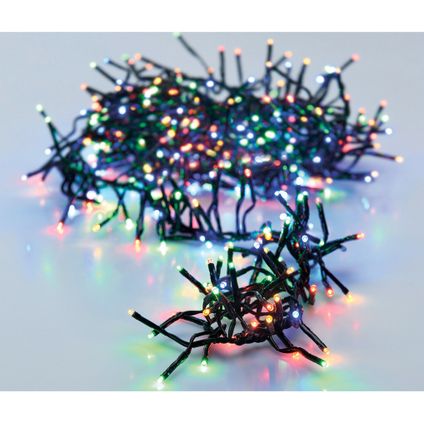 Christmas Decoration cluster lichtsnoer gekleurd- 280 cm -384leds