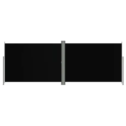 vidaXL Tuinscherm uittrekbaar 220x600 cm zwart 3