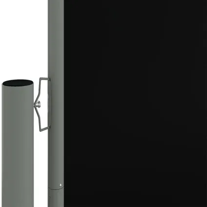 vidaXL Tuinscherm uittrekbaar 140x600 cm zwart 2