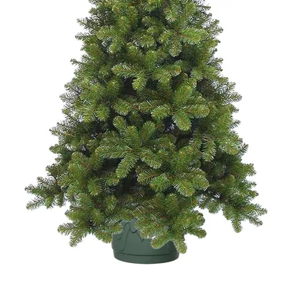 Whitefurze Kerstboomvoet standaard - groen - 42 x 25 cm 3