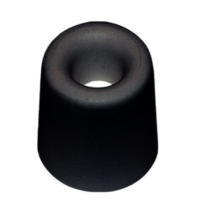 QlinQ Deurbuffer - deurstopper - zwart - rubber - 50 x 35 mm