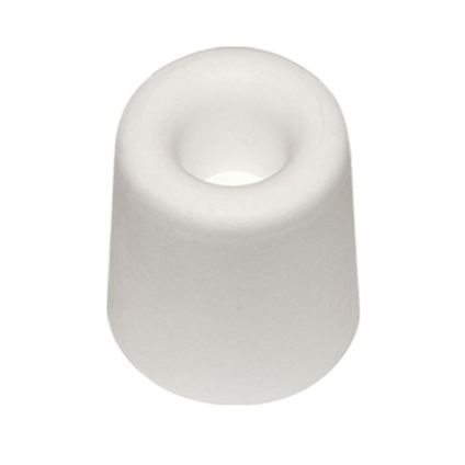 QlinQ Deurbuffer - deurstopper - wit - rubber - 35 x 30 mm