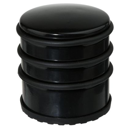 5Five Deurstopper - zwart - 7 x 7,5 cm - metaal