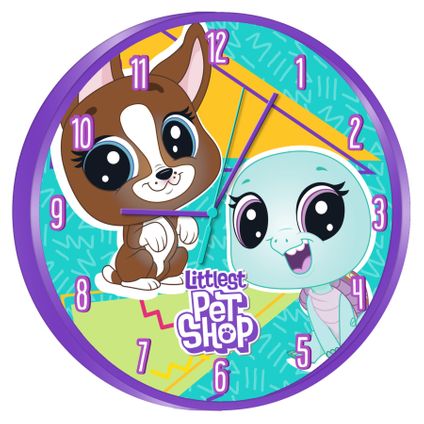 Wandklok Littlest Pet Shop - 25 cm - voor kinderen