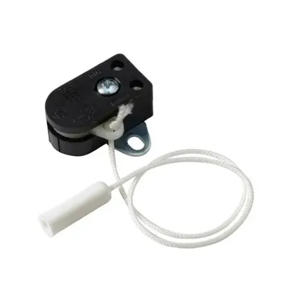 Mini Interrupteur à tirette + cordon Besli - 2A/230V - Noir