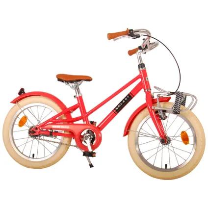 Volare Melody Kinderfiets - Meisjes - 16 inch - Koraal Rood - Prime Collection 3